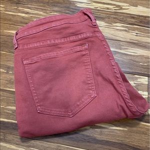 Burnt orange/red Rockstar Skinny Jeans